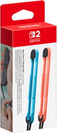 Nintendo Joy-Con 2 Strap Pair Azul Claro y Rojo Claro