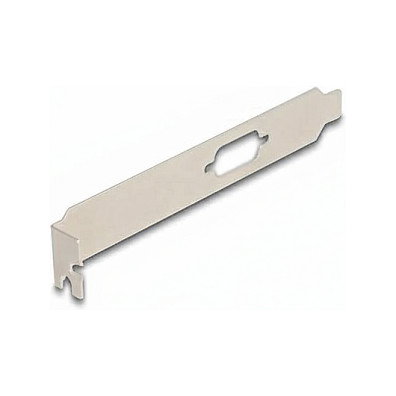 DeLOCK Soporte de ranura estándar con abertura para conector D-Sub 9 DeLOCK Soporte de ranura estándar con abertura para conector D-Sub 9
