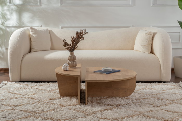 Nordure Mesa de Centro Orion Honey Oak Color Roble 90cm