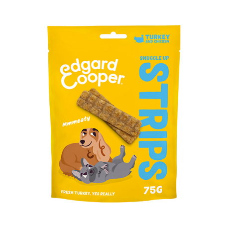 Edgard Cooper Tiras de Pavo para Caninos 10x75g Edgard Cooper Tiras de Pavo para Caninos 10x75g
