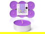 Acorde Set 6 Velas Tea Light Maxi 9h Lavanda 17x2x11cm (Set de 24)