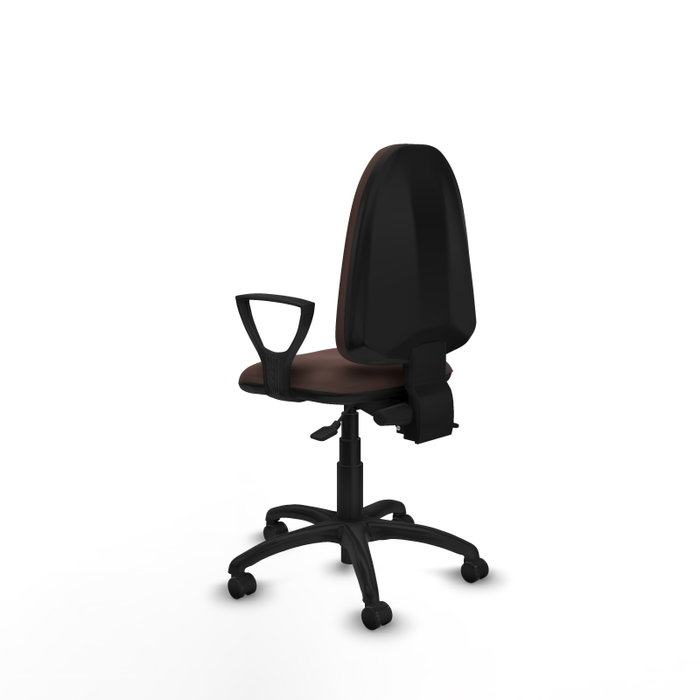 PIQUERAS Y CRESPO Silla de oficina Aýna con mecanismo Asincro Marrón oscuro PIQUERAS Y CRESPO Silla de oficina Aýna con mecanismo Asincro Marrón oscuro