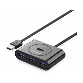 Ugreen Hub USB 3.0 4 puertos Negro 20291