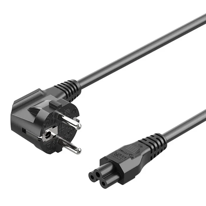 Vention ZCKBAC Cable de Alimentación IEC C5 a Enchufe Tipo F, 1,8 m, Negro Vention ZCKBAC Cable de Alimentación IEC C5 a Enchufe Tipo F, 1,8 m, Negro