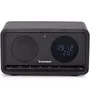Sunstech RPBT460 Altavoz Portátil con Radio FM y Carga Inalámbrica Negra