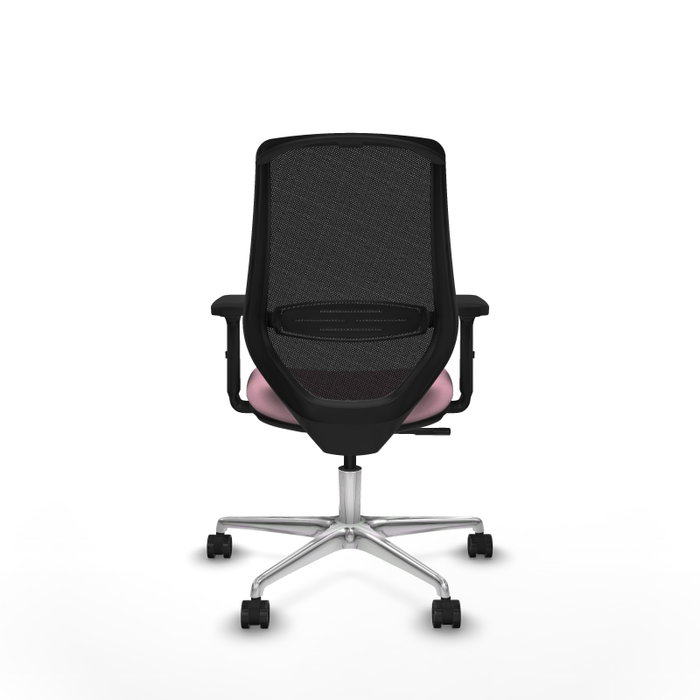 PIQUERAS Y CRESPO Silla de oficina Mardos con mecanismo Sincro, Rosa y Negro PIQUERAS Y CRESPO Silla de oficina Mardos con mecanismo Sincro, Rosa y Negro