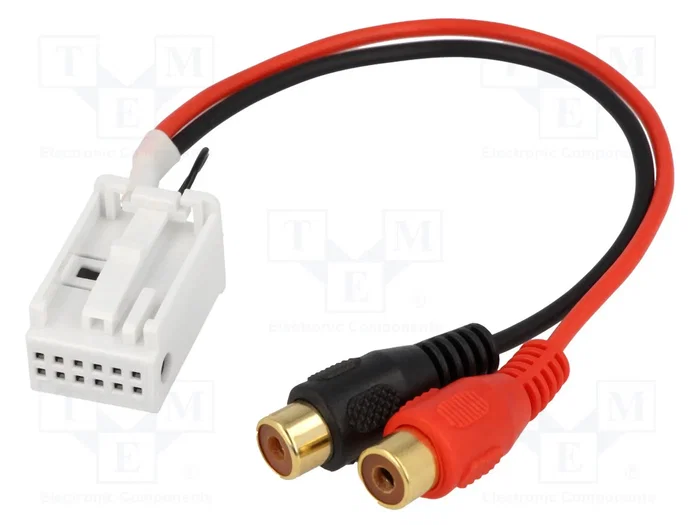 4CARMEDIA Adaptador Auxiliar a RCA para Mercedes-Benz 4CARMEDIA Adaptador Auxiliar a RCA para Mercedes-Benz