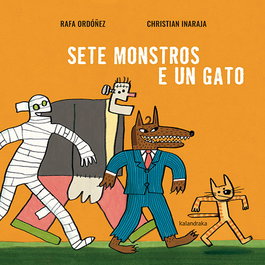Sete monstros e un gato, Rafa Ordóñez - KALANDRAKA