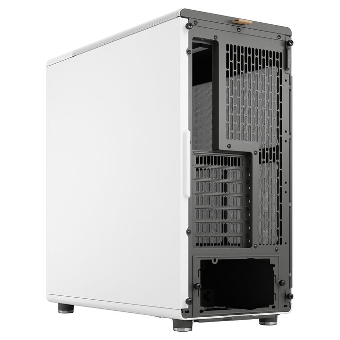 Fractal Design North Midi Tower Chalk White Window Mesh - Caja PC ATX, micro ATX, Mini-ITX con filtro anti-polvo