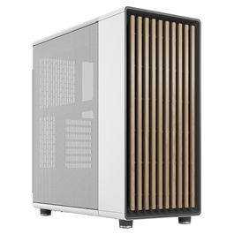 Fractal Design North Midi Tower Chalk White Window Mesh - Caja PC ATX, micro ATX, Mini-ITX con filtro anti-polvo
