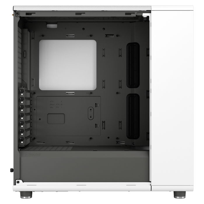 Fractal Design North Midi Tower Chalk White Window Mesh - Caja PC ATX, micro ATX, Mini-ITX con filtro anti-polvo