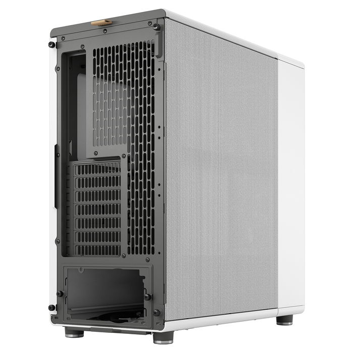 Fractal Design North Midi Tower Chalk White Window Mesh - Caja PC ATX, micro ATX, Mini-ITX con filtro anti-polvo