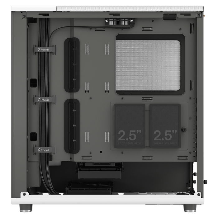 Fractal Design North Midi Tower Chalk White Window Mesh - Caja PC ATX, micro ATX, Mini-ITX con filtro anti-polvo