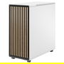 Fractal Design North Midi Tower Chalk White Window Mesh - Caja PC ATX, micro ATX, Mini-ITX con filtro anti-polvo