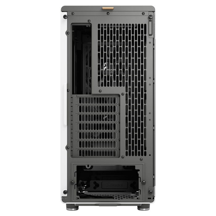 Fractal Design North Midi Tower Chalk White Window Mesh - Caja PC ATX, micro ATX, Mini-ITX con filtro anti-polvo