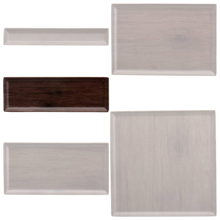 1946 Fuente Melamina Woody Baker 30x10 cm 1946 Fuente Melamina Woody Baker 30x10 cm