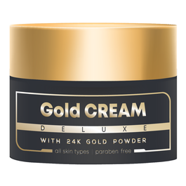 Gold Deluxe, Antiarrugas, Crema, Cara, 50 ml