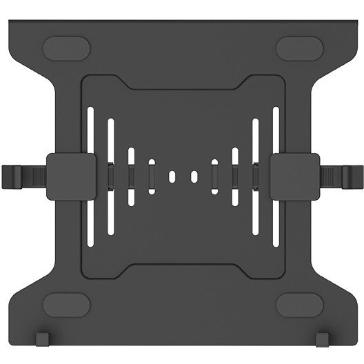 ICY BOX IB-MSA101-LH Stand para Monitor y Halterung para Portátil, Soporte Pasivo, Color Negro