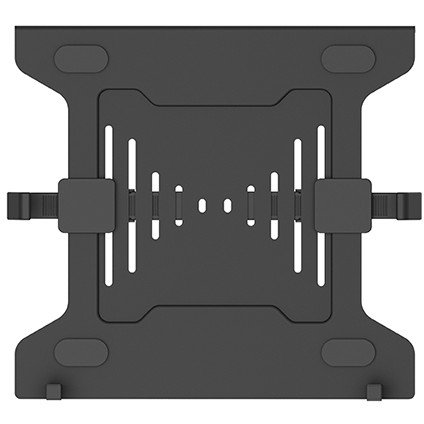 ICY BOX IB-MSA101-LH Stand para Monitor y Halterung para Portátil, Soporte Pasivo, Color Negro