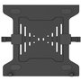 ICY BOX IB-MSA101-LH Stand para Monitor y Halterung para Portátil, Soporte Pasivo, Color Negro