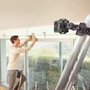 Bosch Quigo + Láser de líneas cruzadas con alcance de 7 m, trípode y pilas