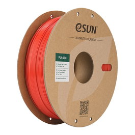 eSUN EPLA-LITE Filamento PLA 1.75mm, Color Rojo, 1 kg - Ácido Poliláctico para Impresión 3D