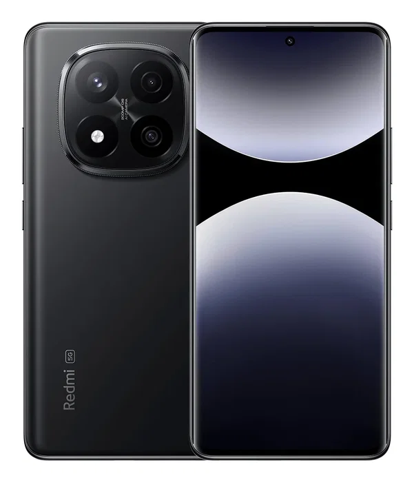 Xiaomi Redmi Note 14 Pro 5G Smartphone - 8GB RAM + 256GB, Pantalla AMOLED 6.67" 120Hz, Cámara 200MP OIS, Batería 5110 mAh, Dual SIM, Negro Midnight