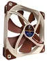 Noctua NF-A14 FLX - Ventilador para PC 140mm, 1200 RPM, Flujo de Aire 115.5 m³/h, Control 3-Pin, Color Marrón