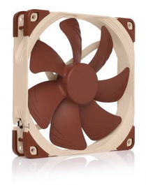 Noctua NF-A14 FLX Ventilador de Caja 140mm, 1200/1050/900 RPM, Flujo de Aire 115.5 m3/h, Silencioso 19.2 dB(A), Para Ordenador y Radiador