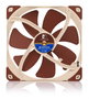 Noctua NF-A14 FLX Ventilador de Caja 140mm, 1200/1050/900 RPM, Flujo de Aire 115.5 m3/h, Silencioso 19.2 dB(A), Para Ordenador y Radiador