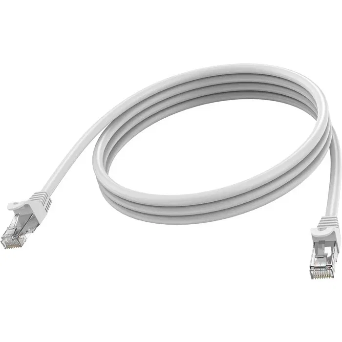 Vision TC 2MCAT6A Cable de Red RJ-45 Macho a Macho Cat6a UTP 10 Gbps 2 Metros Blanco