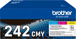 Brother TN-242CMY Multipack Cian Magenta Amarillo 4.200 Páginas Original