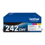 Brother TN-242CMY Multipack de Tóner Cian, Magenta y Amarillo