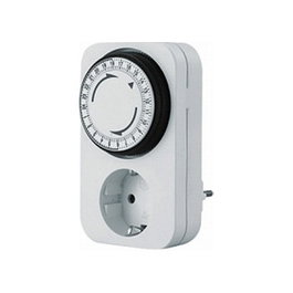 Bachmann Temporizador mecánico 24h 1GD/1A-1 blanco
