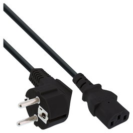 Sonstige InLine 16655M Cable de alimentación Negro 10 m