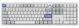 Keychron Q6HW-P1 Teclado Mecánico Completo Magnético Blanco Retroiluminación RGB USB-C