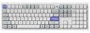 Keychron Q6HW-P1 Teclado Mecánico Completo Magnético Blanco Retroiluminación RGB USB-C