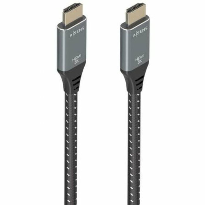 Aisens Cable HDMI 2.1 8K 10m Gris y Negro Aisens Cable HDMI 2.1 8K 10m Gris y Negro