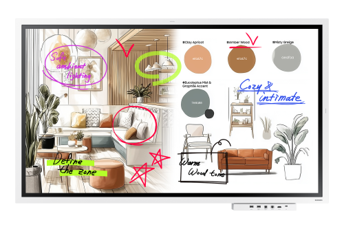 Samsung WM55FX Pizarra Blanca Interactiva 55 Pulgadas 4K UHD
