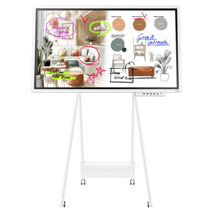 Samsung WM55FX Monitor Digital 55" 4K Ultra HD VA Táctil 12/7 Gris Blanco