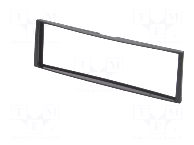 ACV Bastidor de montaje de radio 1 DIN para Renault, negro