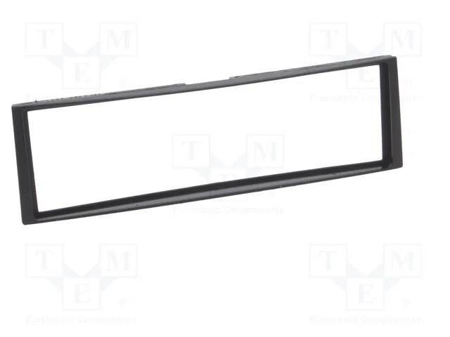 ACV Bastidor de montaje de radio 1 DIN para Renault, negro