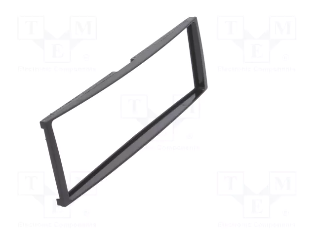 ACV Bastidor de montaje de radio 1 DIN para Renault, negro