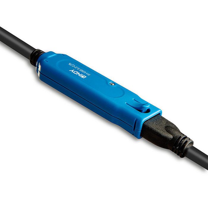 Lindy Cable USB-C a USB-A 3.2 Gen 1 (5m) Negro