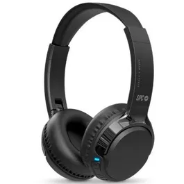 SPC Auriculares Inalámbricos Heron 2 Studio 4628T Micrófono Bluetooth Negros 50 Horas Autonomía Conexión Simultánea