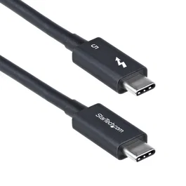 StarTech.com Cable Thunderbolt 5 de 80cm - Certificado 80Gbps/120Gbps - PD 240W - 8K 60Hz - Compatible Thunderbolt 4/USB-C