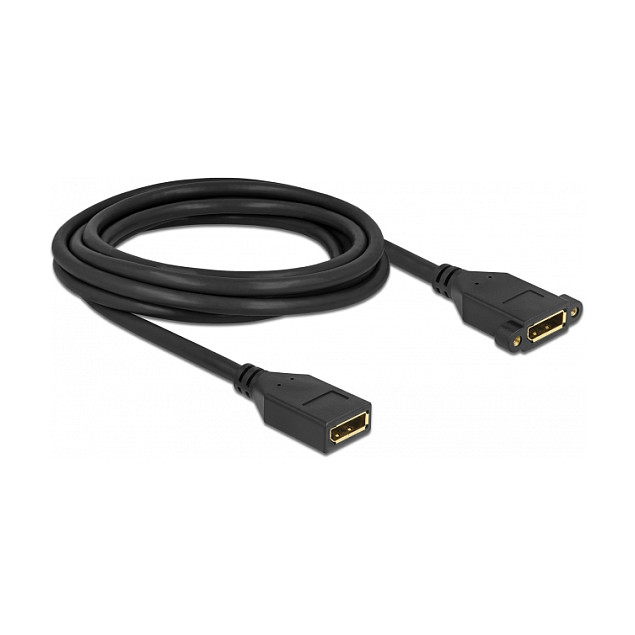 DeLOCK Cable DisplayPort 1.2 Hembra a Macho 3 m 4K 60 Hz 87103
