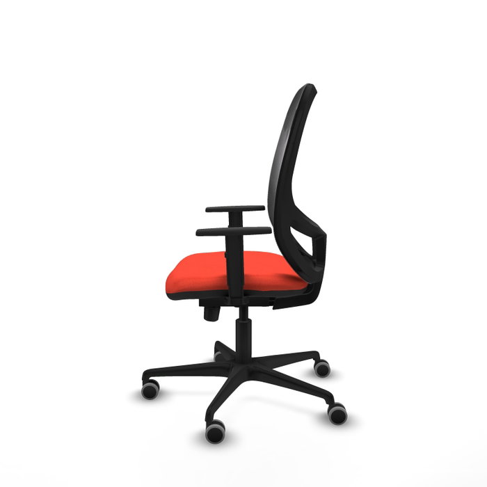 PIQUERAS Y CRESPO Silla de oficina Cilanco Naranja oscuro/Negro