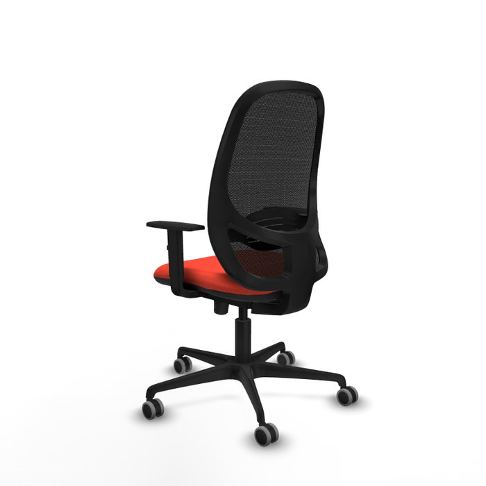 PIQUERAS Y CRESPO Silla de oficina Cilanco Naranja oscuro/Negro