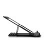 Lindy 20917 Mesita plegable para ordenador portátil Negro, Plata